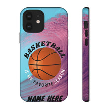 Load image into Gallery viewer, Favorite Season Basketball iPhone Samsung Case - Tidal