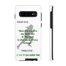 Load image into Gallery viewer, Gridiron Girl Can't Guard Me Cell Phone Case- Green