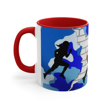 Load image into Gallery viewer, Gridiron Girl Mug - Blue Camo
