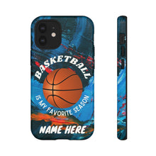 Load image into Gallery viewer, Favorite Season Basketball iPhone Samsung Case - Triple Double