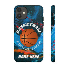 Load image into Gallery viewer, Favorite Season Basketball iPhone Samsung Case - Triple Double
