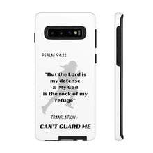 Load image into Gallery viewer, Gridiron Girl Can't Guard Me Cell Phone Case-Black and White