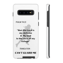 Load image into Gallery viewer, Gridiron Girl Can't Guard Me Cell Phone Case-Black and White