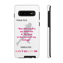 Load image into Gallery viewer, Gridiron Girl Can't Guard Me Cell Phone Case-Pink