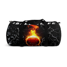 Load image into Gallery viewer, Brayden Ball is Life Basketball Duffel Bag-Fire n' Ice