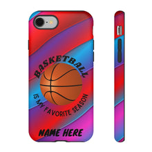 Load image into Gallery viewer, Favorite Season Basketball iPhone Samsung Case -