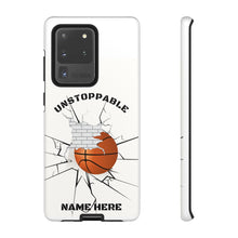 Load image into Gallery viewer, Unstoppable Basketball Phone Case for iPhone or Samsung - Brick Wall