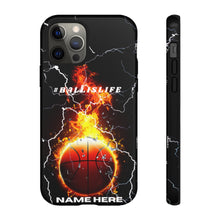 Load image into Gallery viewer, #Ballislife  Basketball I Phone or Samsung Phone Case