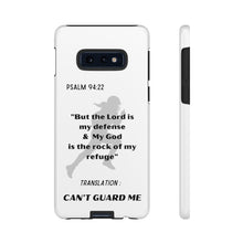 Load image into Gallery viewer, Gridiron Girl Can't Guard Me Cell Phone Case-Black and White