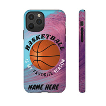 Load image into Gallery viewer, Favorite Season Basketball iPhone Samsung Case - Tidal