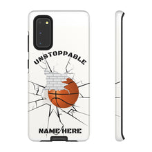 Load image into Gallery viewer, Unstoppable Basketball Phone Case for iPhone or Samsung - Brick Wall