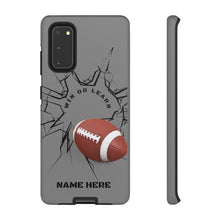 Load image into Gallery viewer, Win or Learn Football IPhone or Samsung Phone Case - Gray
