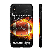 Load image into Gallery viewer, #Ballislife Football iPhone or Samsung Phone Case
