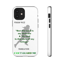 Load image into Gallery viewer, Gridiron Girl Can't Guard Me Cell Phone Case- Green