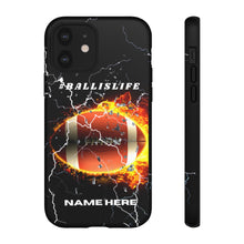Load image into Gallery viewer, #Ballislife Football iPhone or Samsung Phone Case