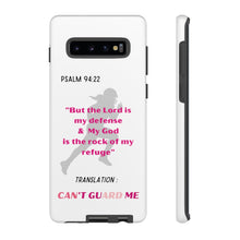 Load image into Gallery viewer, Gridiron Girl Can't Guard Me Cell Phone Case-Pink