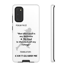 Load image into Gallery viewer, Gridiron Girl Can't Guard Me Cell Phone Case-Black and White
