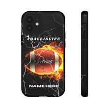 Load image into Gallery viewer, #Ballislife Football iPhone or Samsung Phone Case