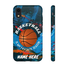 Load image into Gallery viewer, Favorite Season Basketball iPhone Samsung Case - Triple Double
