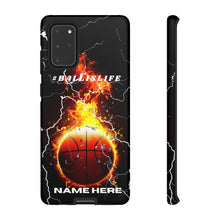 Load image into Gallery viewer, #Ballislife  Basketball I Phone or Samsung Phone Case
