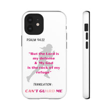 Load image into Gallery viewer, Gridiron Girl Can't Guard Me Cell Phone Case-Pink