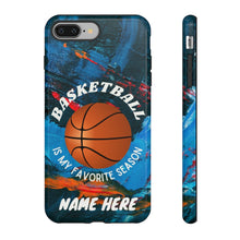 Load image into Gallery viewer, Favorite Season Basketball iPhone Samsung Case - Triple Double