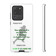 Load image into Gallery viewer, Gridiron Girl Can't Guard Me Cell Phone Case- Green