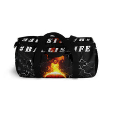 Load image into Gallery viewer, Brayden Ball is Life Basketball Duffel Bag-Fire n' Ice