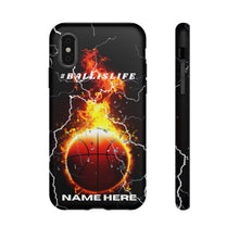 Load image into Gallery viewer, #Ballislife  Basketball I Phone or Samsung Phone Case
