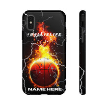 Load image into Gallery viewer, #Ballislife  Basketball I Phone or Samsung Phone Case