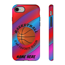 Load image into Gallery viewer, Favorite Season Basketball iPhone Samsung Case -