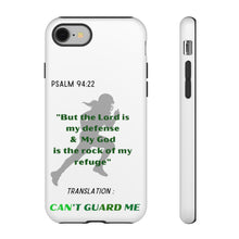 Load image into Gallery viewer, Gridiron Girl Can't Guard Me Cell Phone Case- Green