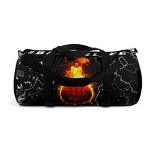 Load image into Gallery viewer, Brayden Ball is Life Basketball Duffel Bag-Fire n' Ice