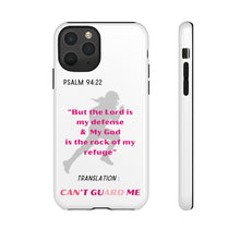 Load image into Gallery viewer, Gridiron Girl Can't Guard Me Cell Phone Case-Pink