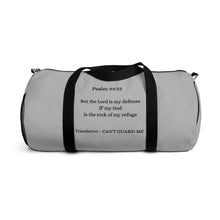 Load image into Gallery viewer, Can&#39;t Guard Me Duffel Bag - Light Gray
