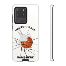 Load image into Gallery viewer, Unstoppable Basketball Phone Case for iPhone or Samsung - Brick Wall