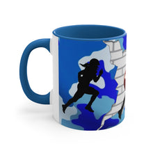 Load image into Gallery viewer, Gridiron Girl Mug - Blue Camo