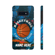 Load image into Gallery viewer, Favorite Season Basketball iPhone Samsung Case - Triple Double