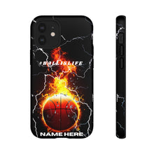 Load image into Gallery viewer, #Ballislife  Basketball I Phone or Samsung Phone Case