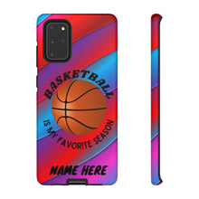 Load image into Gallery viewer, Favorite Season Basketball iPhone Samsung Case -