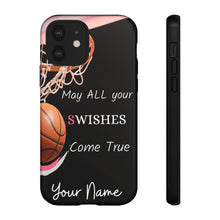 Load image into Gallery viewer, Swishes Girls Basketball IPhone Case