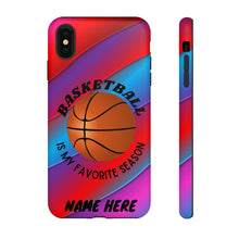 Load image into Gallery viewer, Favorite Season Basketball iPhone Samsung Case -