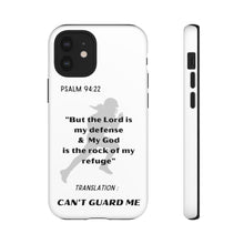 Load image into Gallery viewer, Gridiron Girl Can't Guard Me Cell Phone Case-Black and White