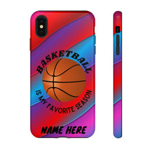 Load image into Gallery viewer, Favorite Season Basketball iPhone Samsung Case -