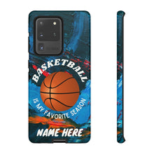 Load image into Gallery viewer, Favorite Season Basketball iPhone Samsung Case - Triple Double