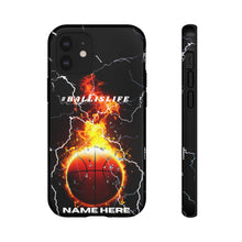 Load image into Gallery viewer, #Ballislife  Basketball I Phone or Samsung Phone Case