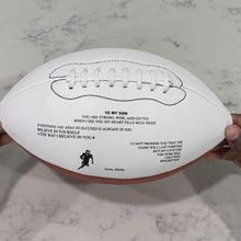 Load and play video in Gallery viewer, To Son, Love Mom Football Gift