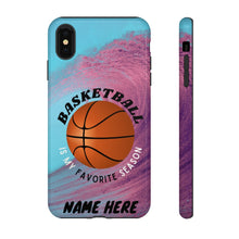 Load image into Gallery viewer, Favorite Season Basketball iPhone Samsung Case - Tidal