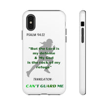 Load image into Gallery viewer, Gridiron Girl Can't Guard Me Cell Phone Case- Green