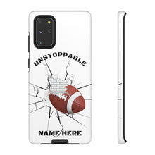 Load image into Gallery viewer, UNstoppable Football iPhone and Samsung Case -White